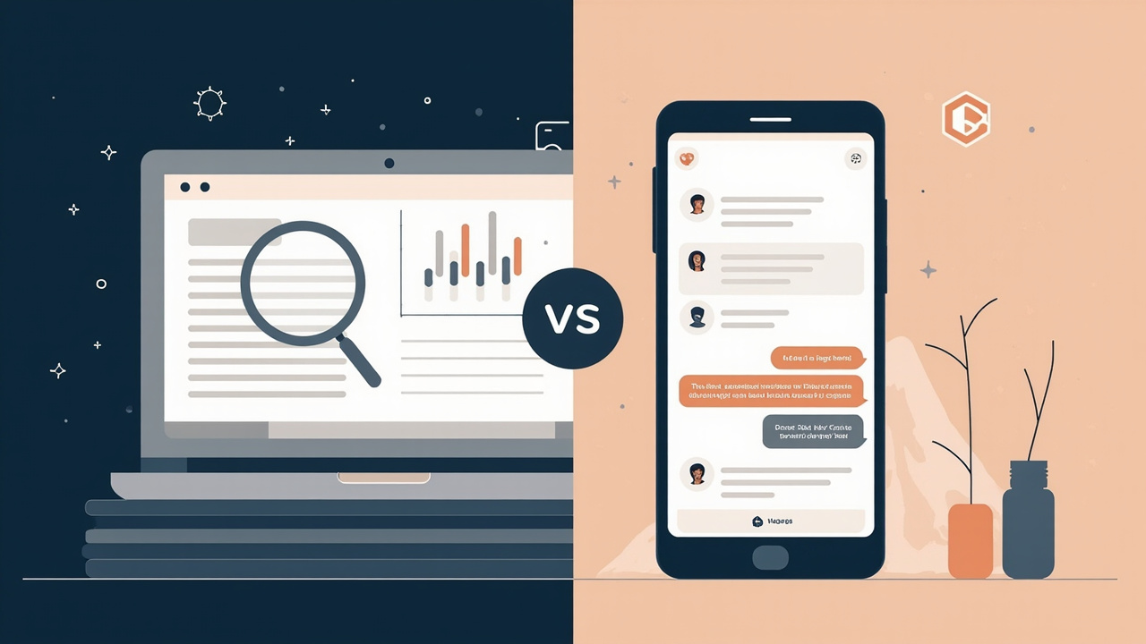SEO 时代 vs GEO 时代 内容打法对比